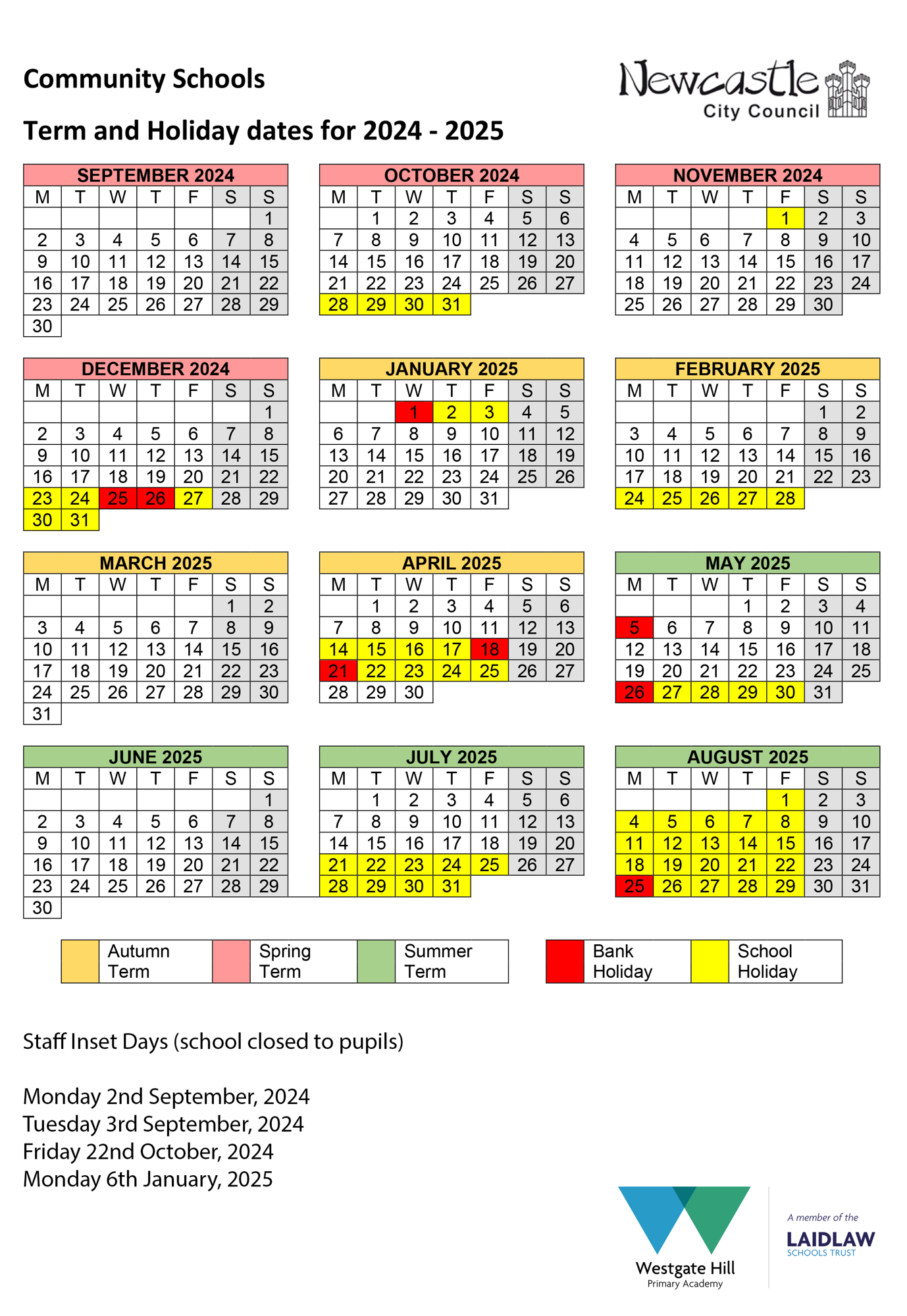 2024   2025 Term Dates PNG